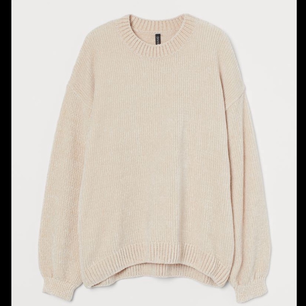 Oversized Chenille Sweater